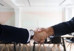 Shaking Hands after Succesful Mock Coding Interview